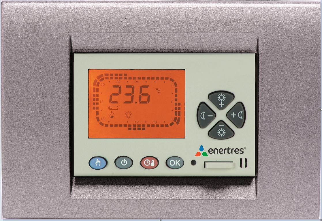 Termostato LCD/PILA AAA- ENERTRES