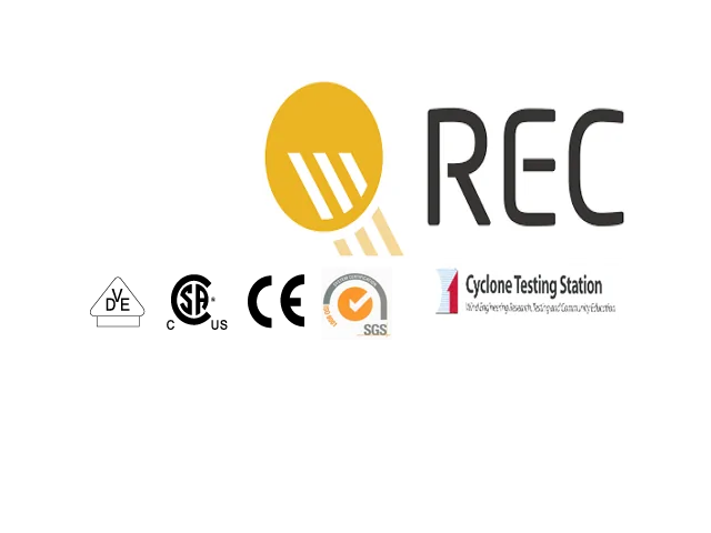 Logo paneles Rec Paneles Rec Twin Peak 4 370Wp